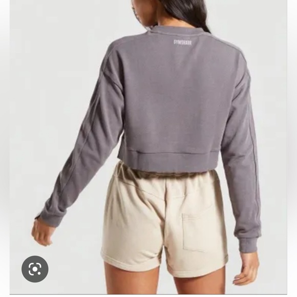 Gymshark 24/7 Cropped Sweater - Picture 2 of 8